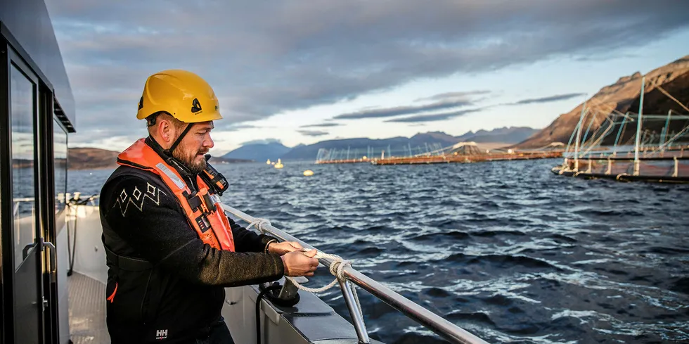 Regionleder Jan-Børre Johansen i Lerøy Aurora, et av de største havbruksselskapene i Troms og Finnmark. Selskapet har havbrukslokaliteter i mange av de kjente rekefangst-fjordene i Troms og Finnmark og mener debatten om lusemidlenes effekt på rekebestandene trenger et bedre faktagrunnlag.