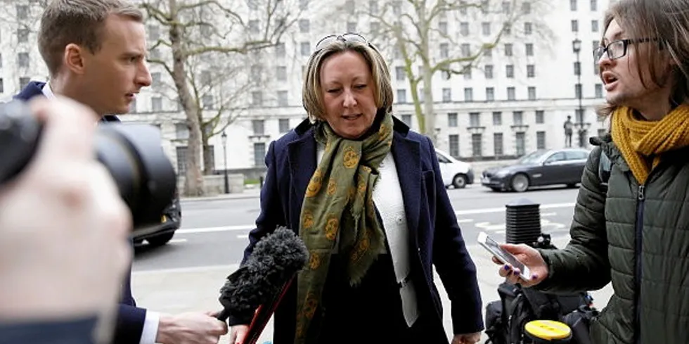 UK energy minister Anne-Marie Trevelyan