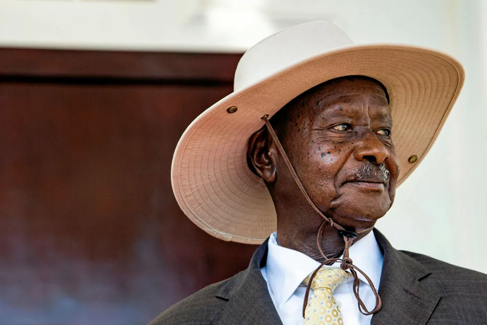 Tough approach: Uganda's President Yoweri Museveni