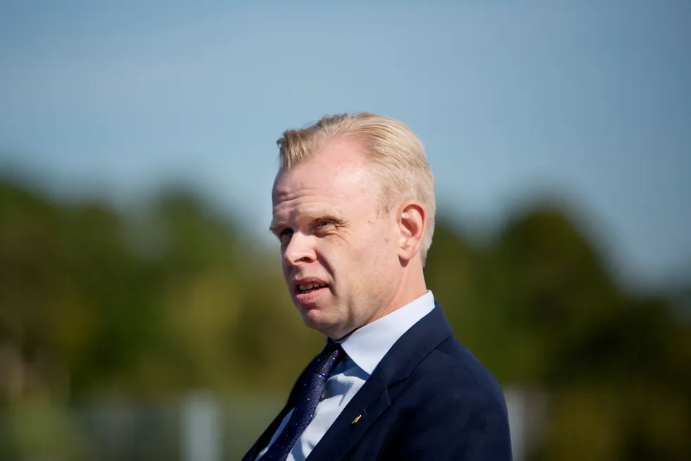 Yara-sjef Svein Tore Holsether sliter med galopperende gasspriser.