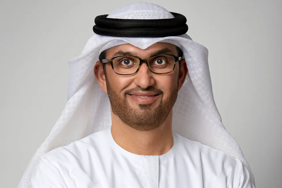 Adnoc chief executive, Sultan Ahmed Al Jaber.