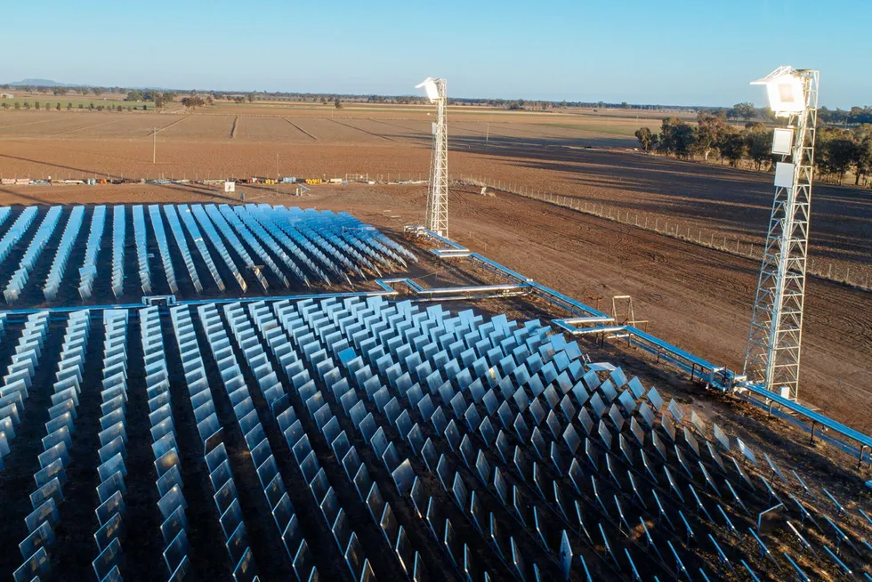 Vast Renewables' demonstration CSP project in New South Wales, Australia.