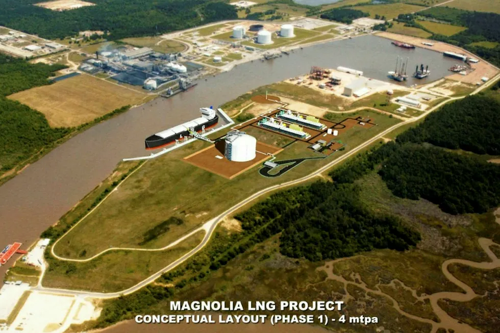 Extension: the proposed Magnolia LNG project in Louisiana