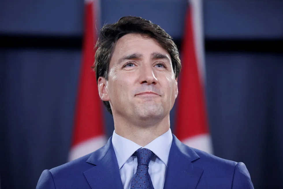 Canadas statsminister Justin Trudeau kalte inn regjeringen til hastemøte om Nafta-avtalen søndag.