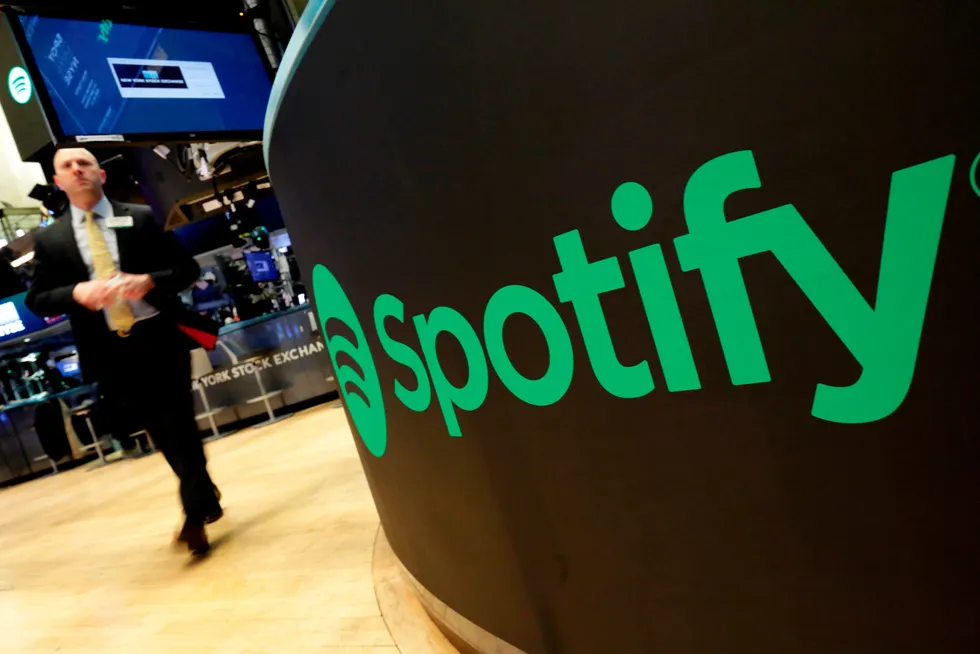 Spotifys kvartalstall blir tatt godt imot av investorene tirsdag.