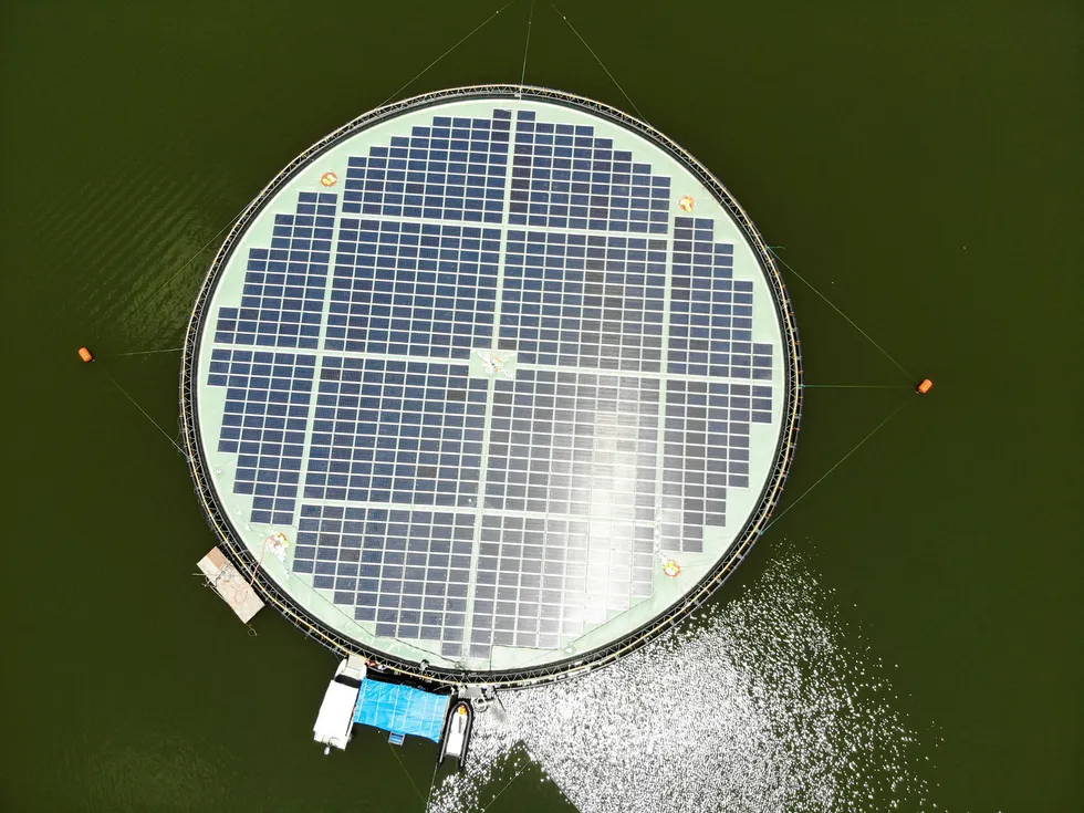Ocean Suns flytende solkraftanlegg er installert på Magat Dam på Filippinene og har en kapasitet på 220 kW.