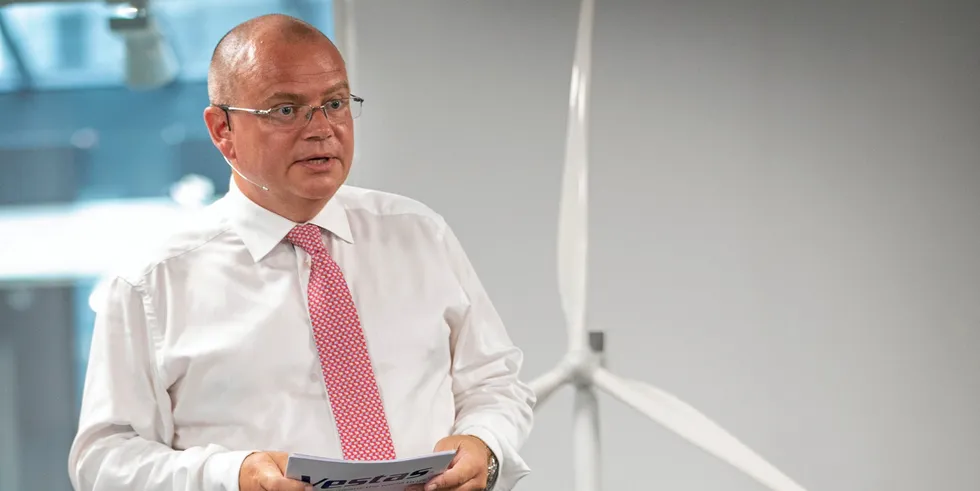 Vestas CEO Henrik Andersen.