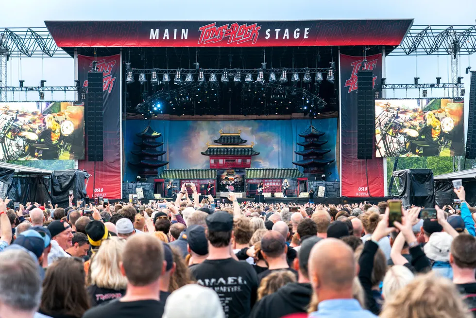 Live Nation Norway arrangerer blant annet Norges største festival Tons of Rock, der Iron Maiden spilte tidligere i sommer.