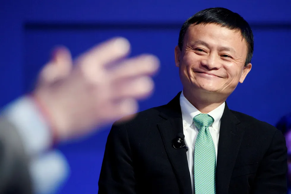 Jack Ma, Alibaba-grunnlegger og mangemilliardær. Foto: Laurent Gillieron/AP/NTB Scanpix