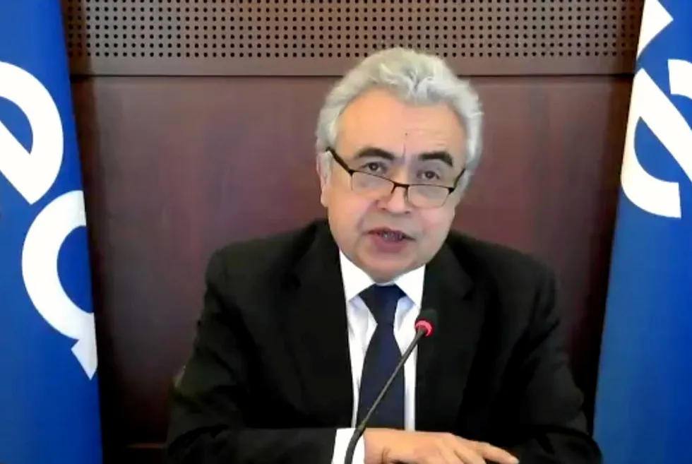 International Energy Agency executive director, Fatih Birol.