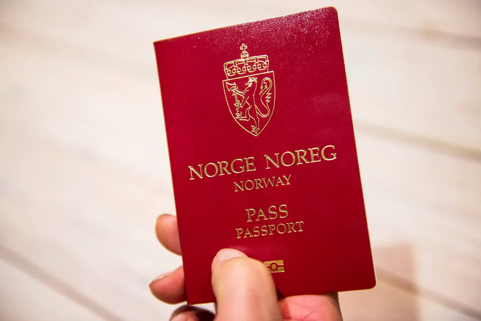 Strengere regler for nye norske pass.
