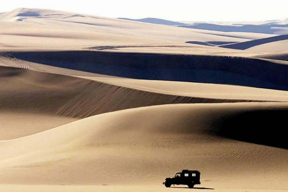 Exploration drive: for Eni in Egypt's Western Desert