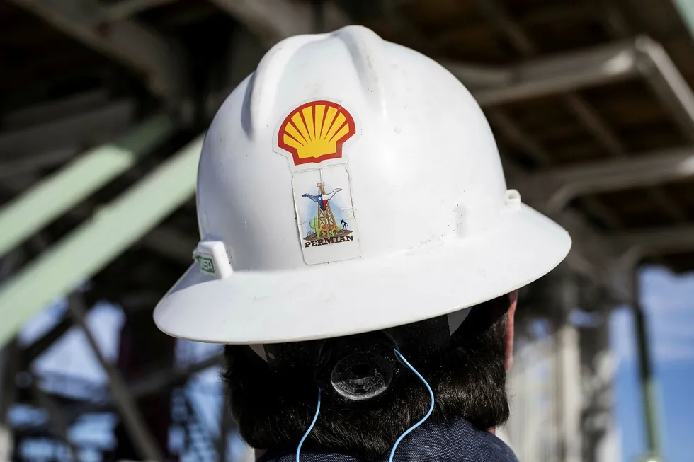 Royal Dutch Shell er et av selskapene som slet med å oppnå en nullpunktsomsetning i 2016. Foto: Matthew Busch/Bloomberg