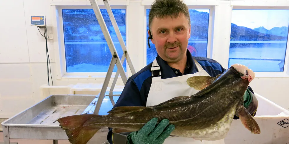 LAGSPILLER: Daglig leder og eier av Karls Fisk og Sjømat, Karl Albert Hansen, ber myndighetene støtte bedre opp om bedrifter som omsetter ferskfisk i disse koronatider.