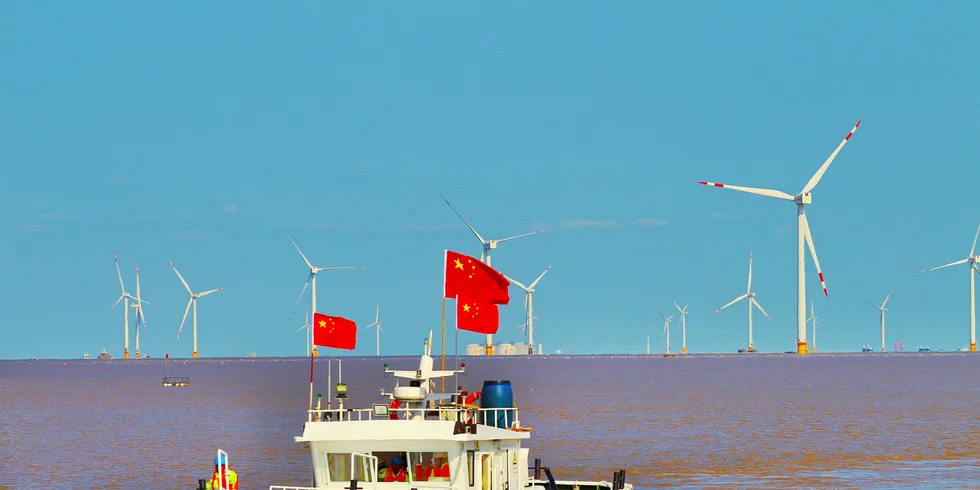 The project will join others springing up in Chinese waters.