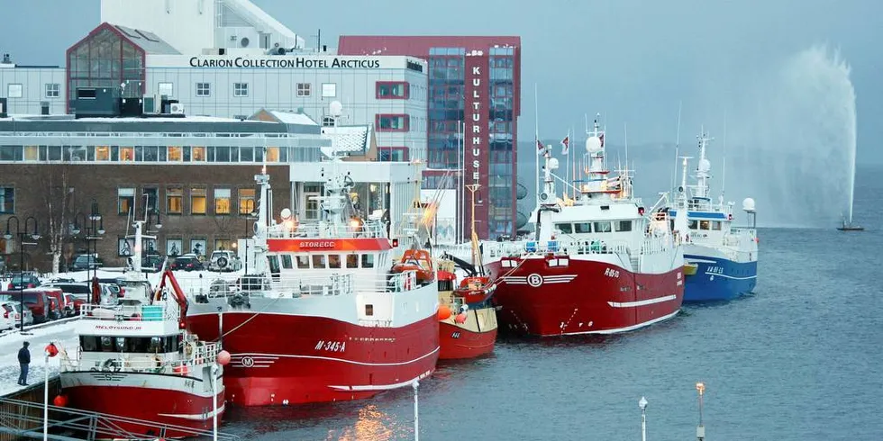 FANGSTANDELER: De største båtene i kystflåten har økt sine fangstandeler, mens de mellomstore har avgitt andeler.Ill.foto: Jon Eirik Olsen