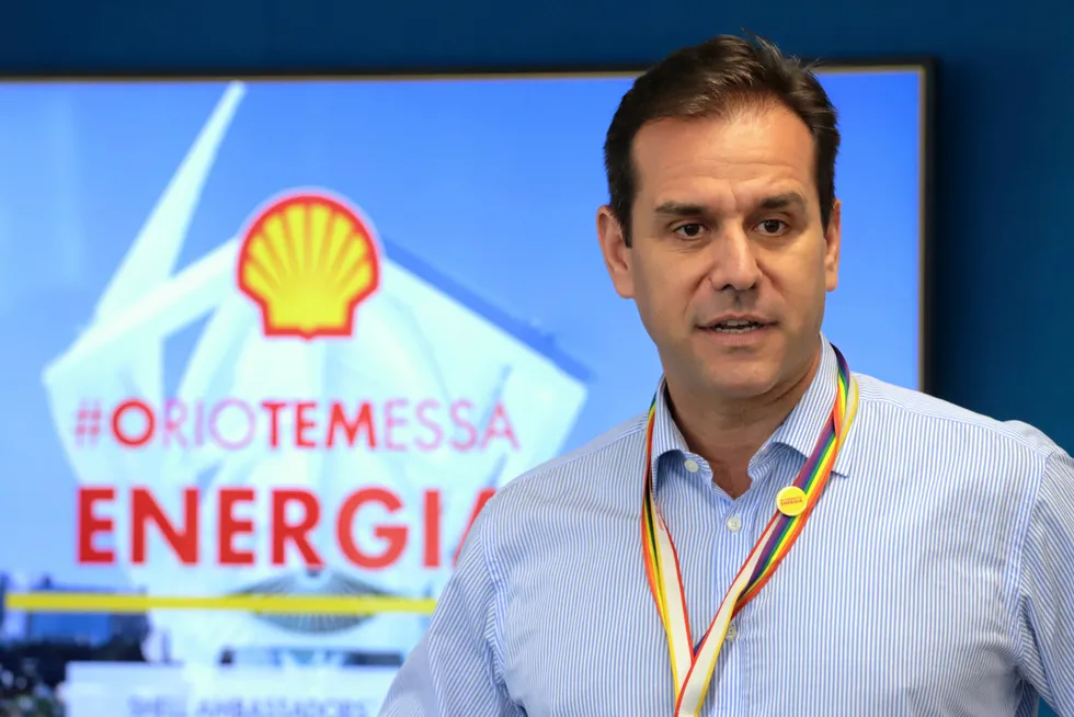 No rush: Shell Brazil senior vice president Cristiano Pinto da Costa