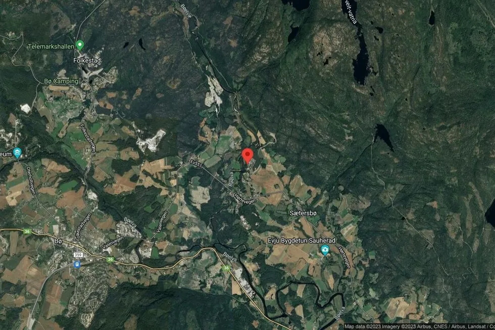 Området rundt Rukarvegen 78, Midt-Telemark, Telemark og Vestfold