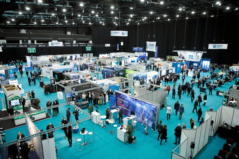 Back in business: Subsea Expo is taking place in Aberdeen this week