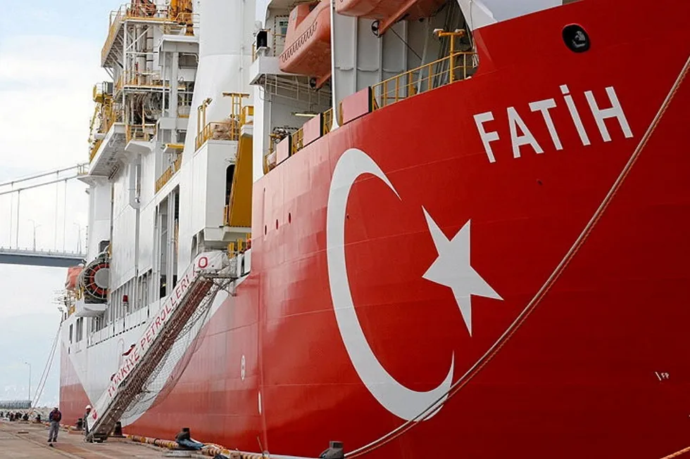 Drilling ahead: Turkish Petroleum's Fatih drillship