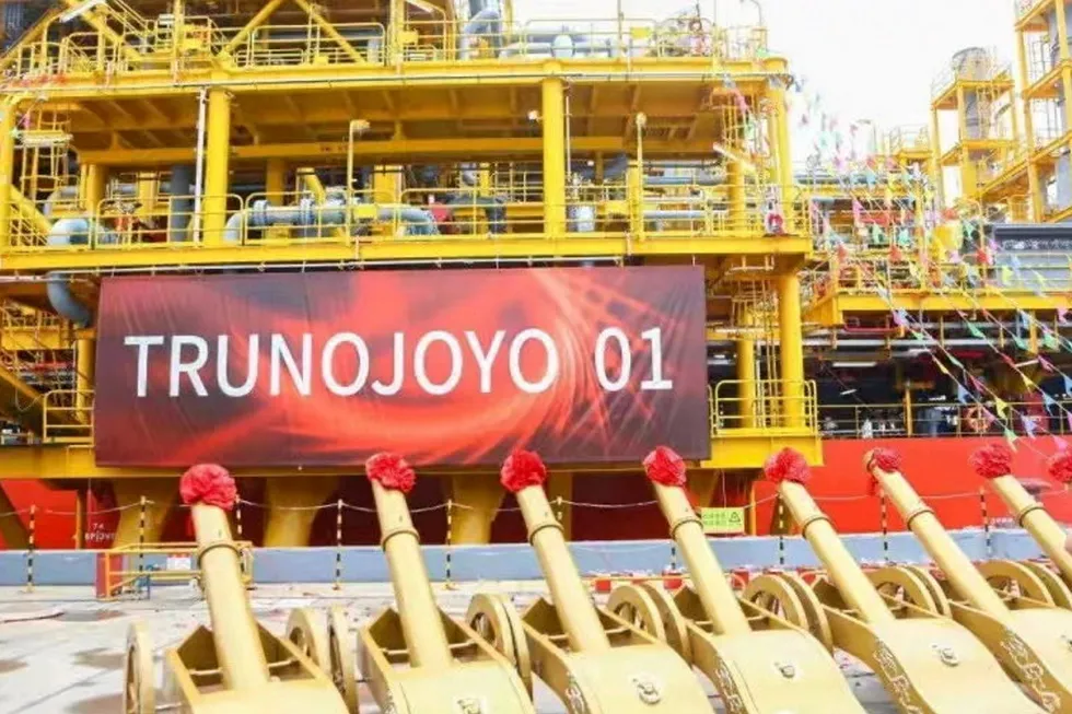 Delivered: Trunojoyo 01 will be able to produce 175 million cubic feet per day of gas