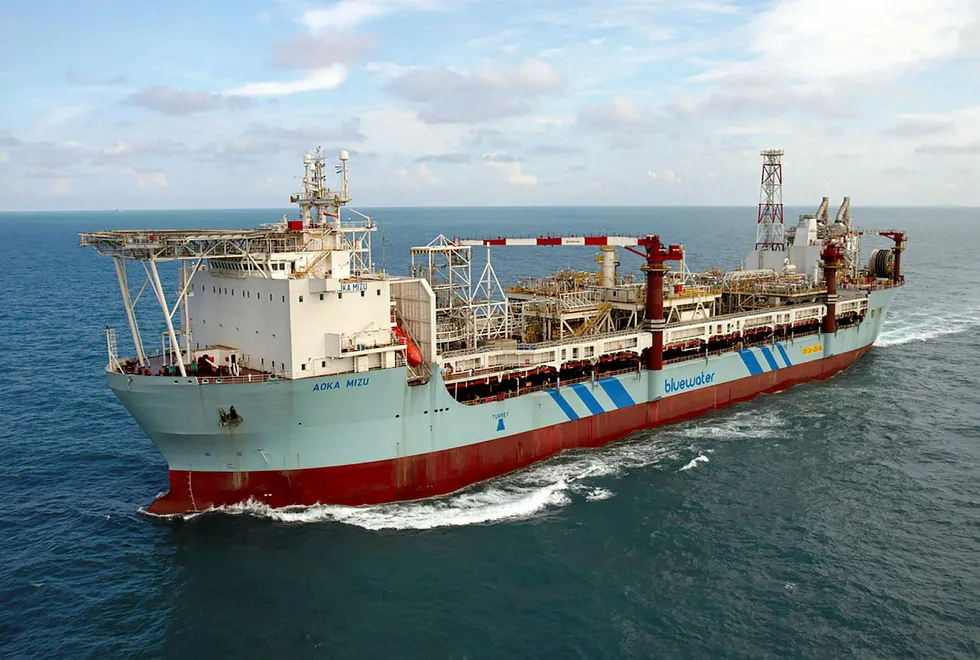 Bluewater's Aoka Mizu FPSO: producing on the Lancaster field off the UK