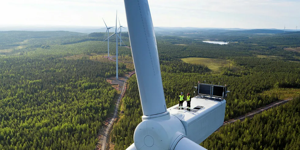 The Nordex turbines will join these N117/3000 machines at Maevaraa in the OEM's Swedish fleet.