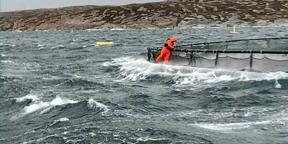 Dårlig vær nordpå påvirker lakseprisene. Illustrasjonsfoto.