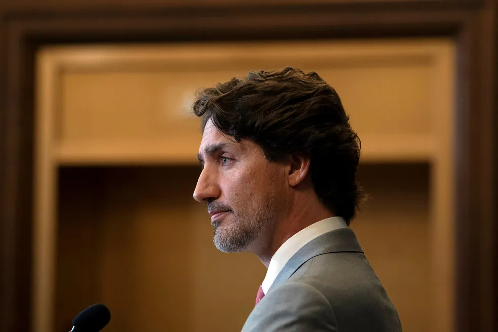 Under fire: Canadian Prime Minister Justin Trudeau