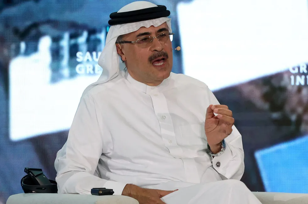 Amin Nasser, the chief executive of Saudi Aramco.