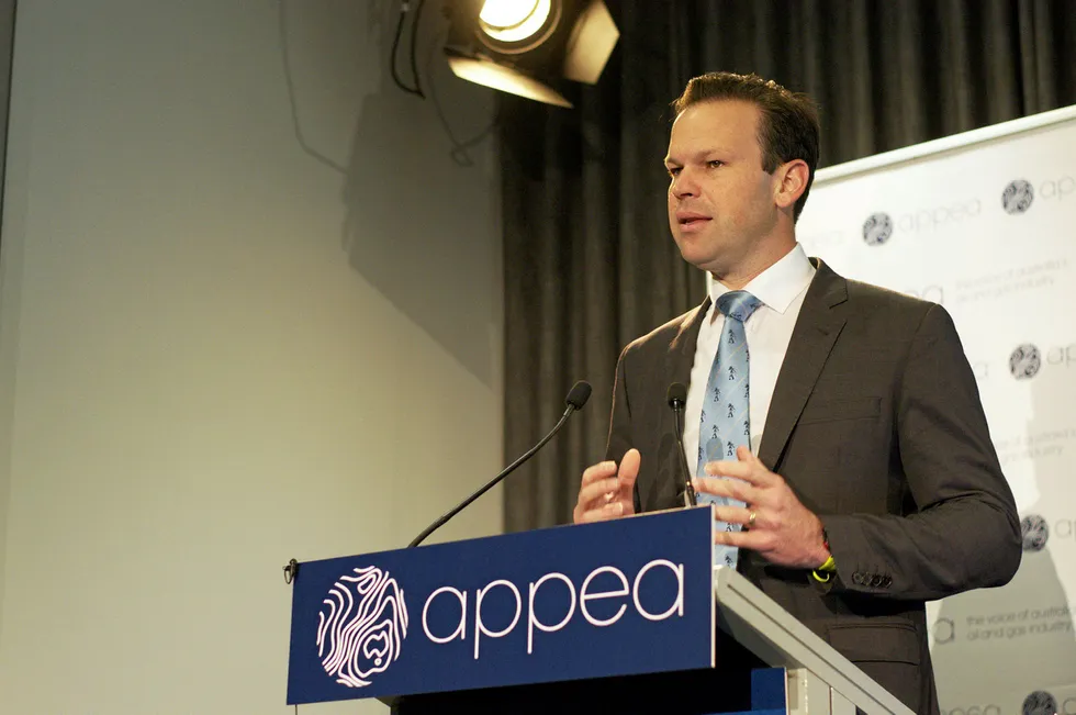 Offshore review: Australian Resources Minister Matt Canavan