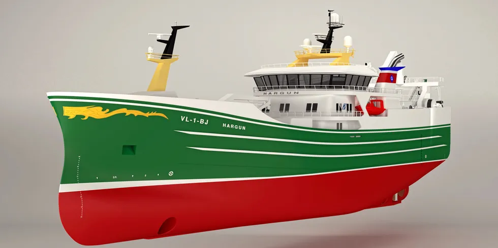 Nye «Hargun» skal bygges hos Karstensens Skibsværft.