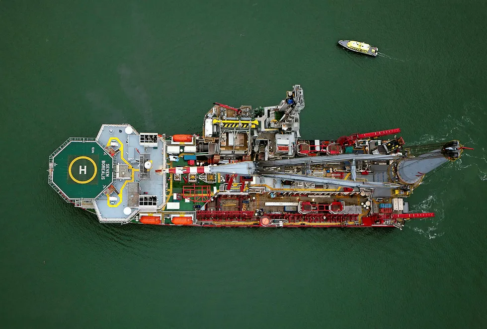 Flagship: Subsea 7's pipelay and heavy-lift construction vessel Seven Borealis