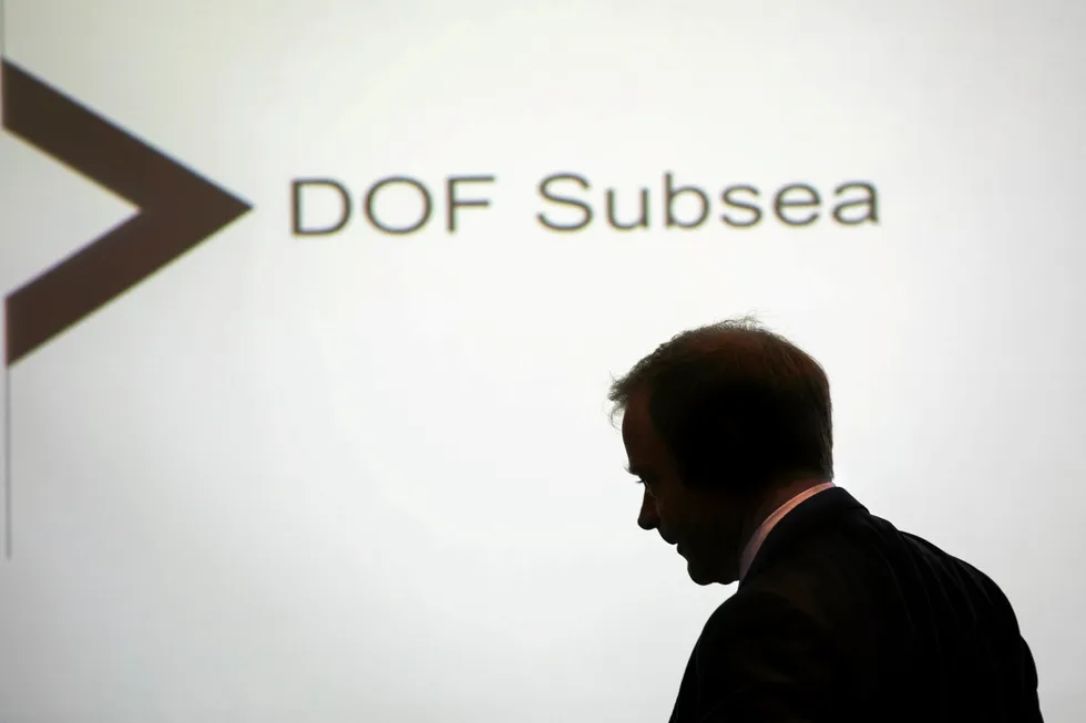 Administrerende direktør Mons S. Aase og Dof-administrasjonen er i full sving med New Dof ASA.