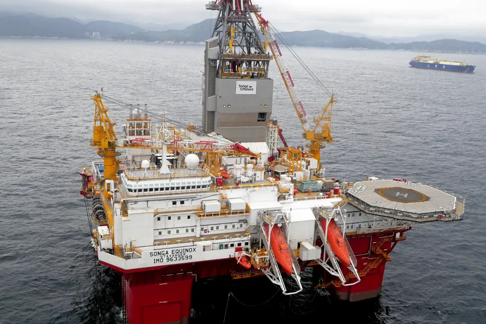 Currently laid up in Norway: the Transocean Equinox