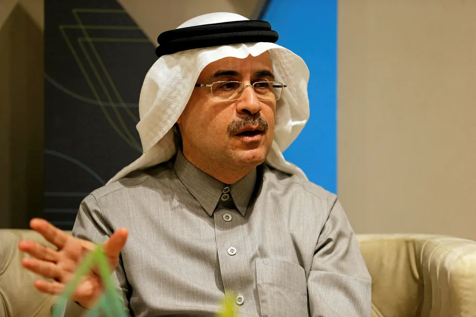 Projects: Chief executive of Saudi Aramco Amin Nasser offers hope to work-starved contractors