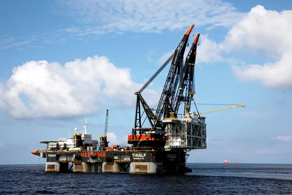 Heavy lift giant: Heerema Marine Contractors’ crane vessel Thialf