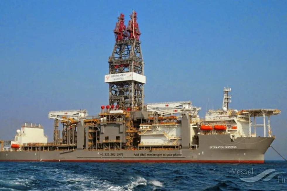 BHP programme: Transocean drillship Deepwater Invictus