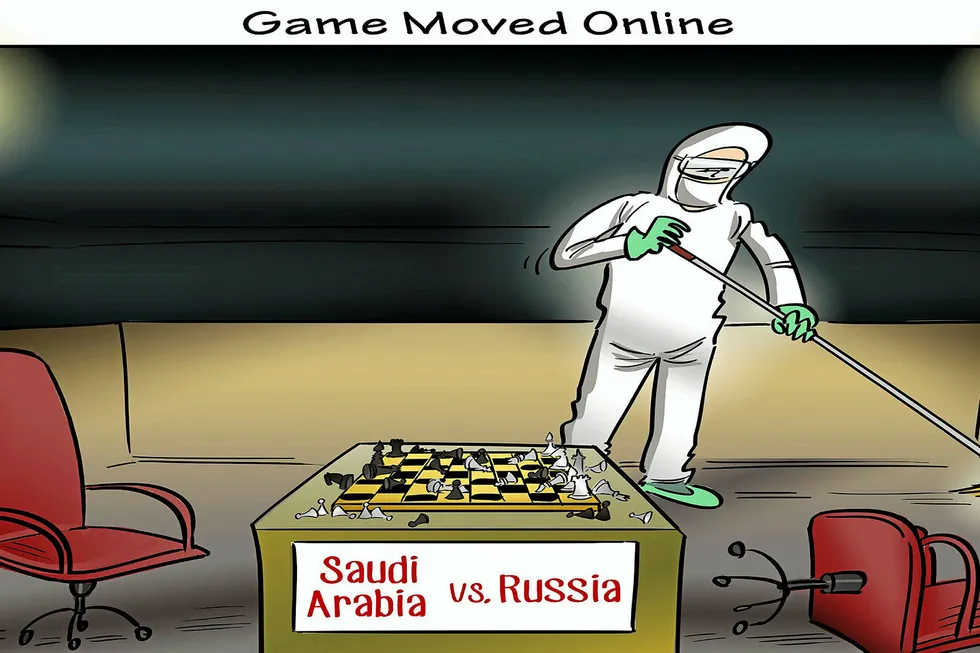 Game over?: as crude continued to plummet this week amid the Saudi-Russia oil price war and global spread of the Covid-19 virus, the crisis could spell checkmate for some players in the industry.