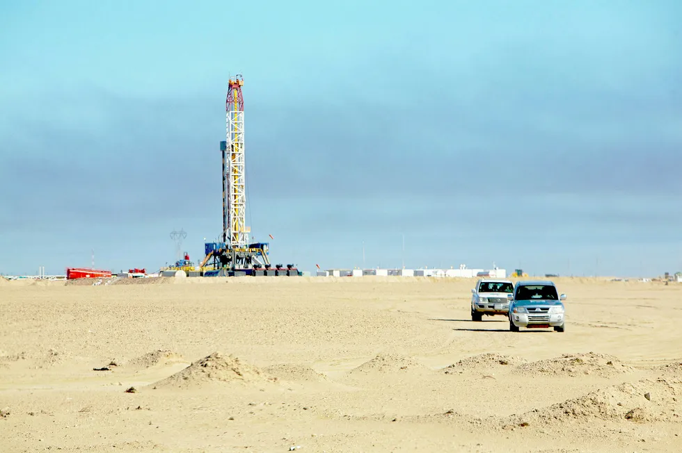 Drilling deal: Iraq's Rumaila oilfield
