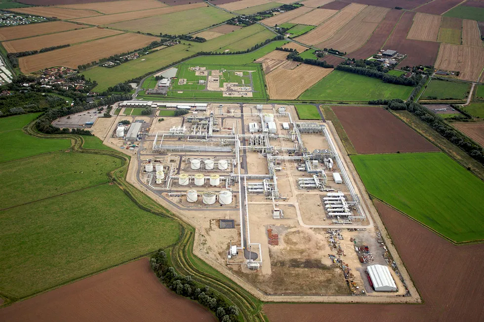 End of the line: the Theddlethorpe Gas Terminal in the UK