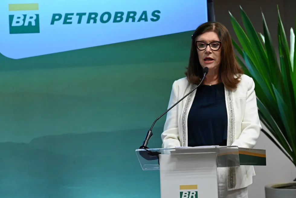 Petrobras chief executive Magda Chambriard.