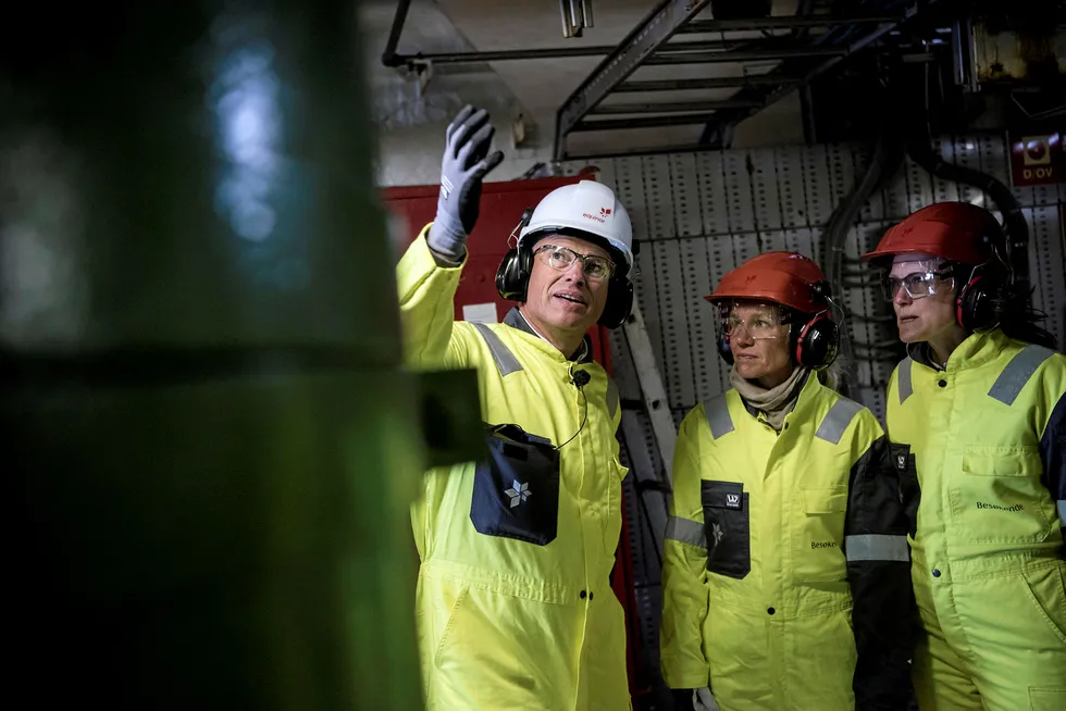Looking ahead: Equinor's head of development and production in Norway, Arne Sigve Nylund