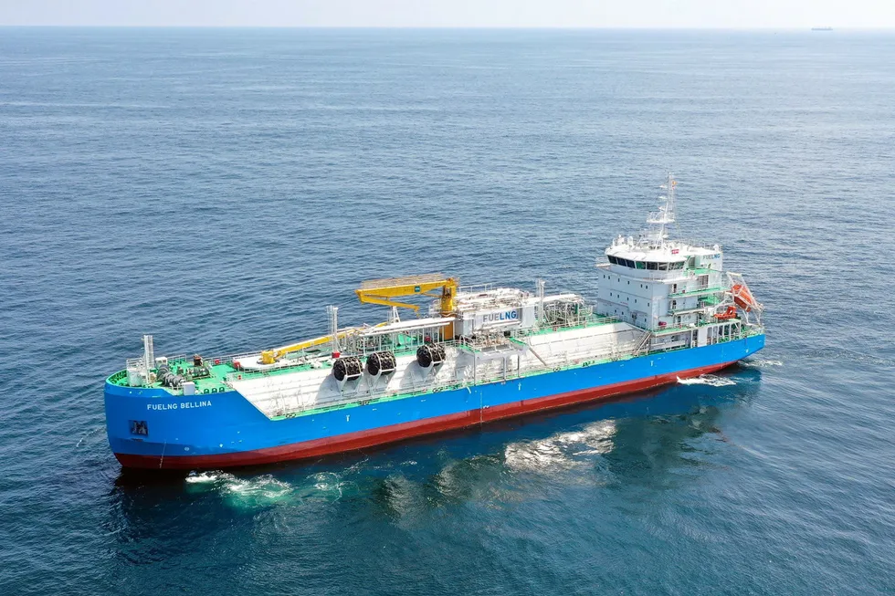 Pioneer: FueLNG Bellina, Singapore’s first LNG bunkering vessel