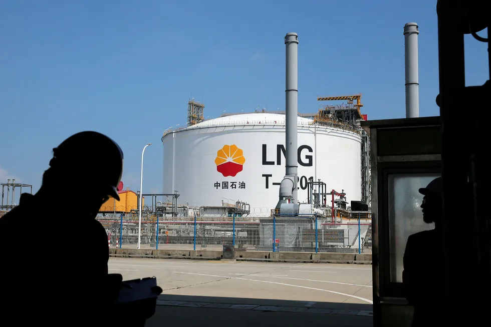 Supply and demand: PetroChina's LNG-receiving terminal in Nantong