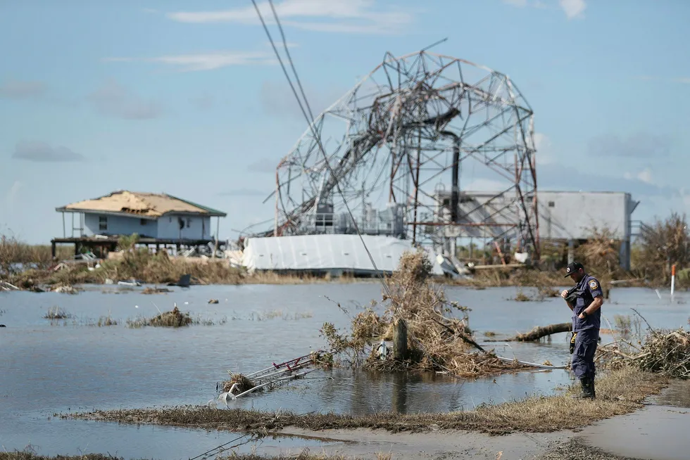 Devastation: following Hurricane Laura's landfall in Louisiana