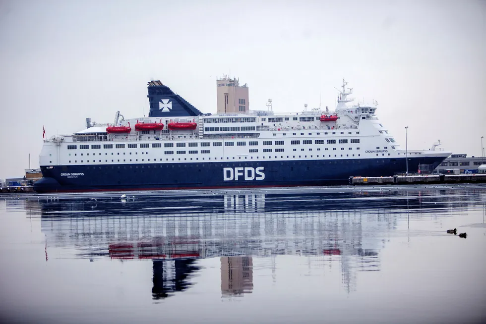 Lavere vekst for fergeselskapet DFDS