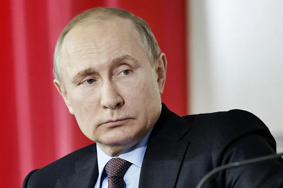 Vladimir Putin skal gjenvelges som president samtidig som Russlands forhold til Vesten blir kraftig forverret. Foto: Sputnik/Reuters/NTB Scanpix
