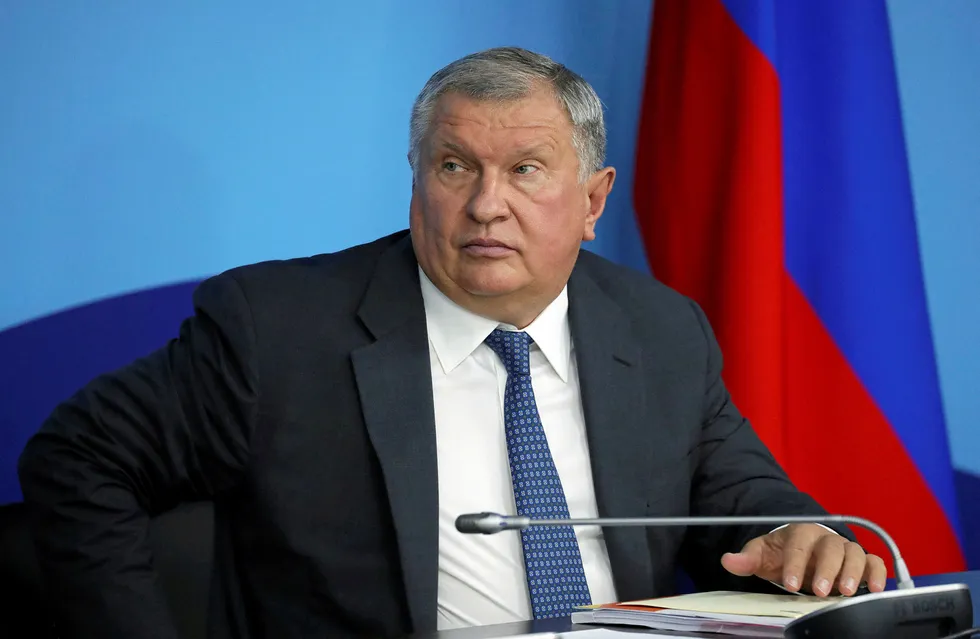 Stock accumulation: Rosneft chairman Igor Sechin