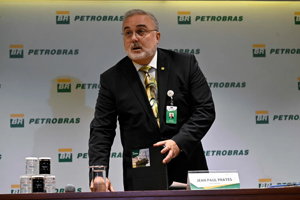Perplexed: Petrobras chief executive Jean Paul Prates.